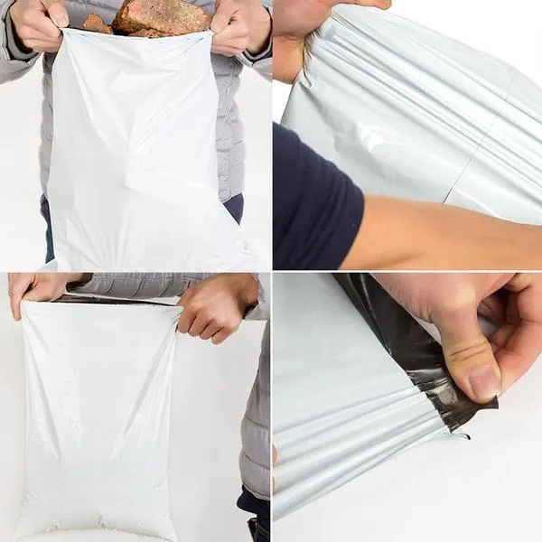 0929  POD pouch Secure Tamper Proof Courier Bags,100 pcs (14 x 16 Inch)