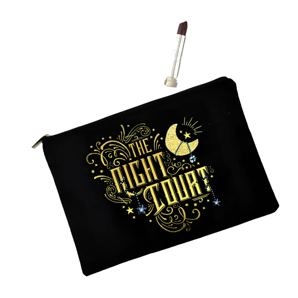 Acotar Book Lovers Canvas Cosmetic Bags