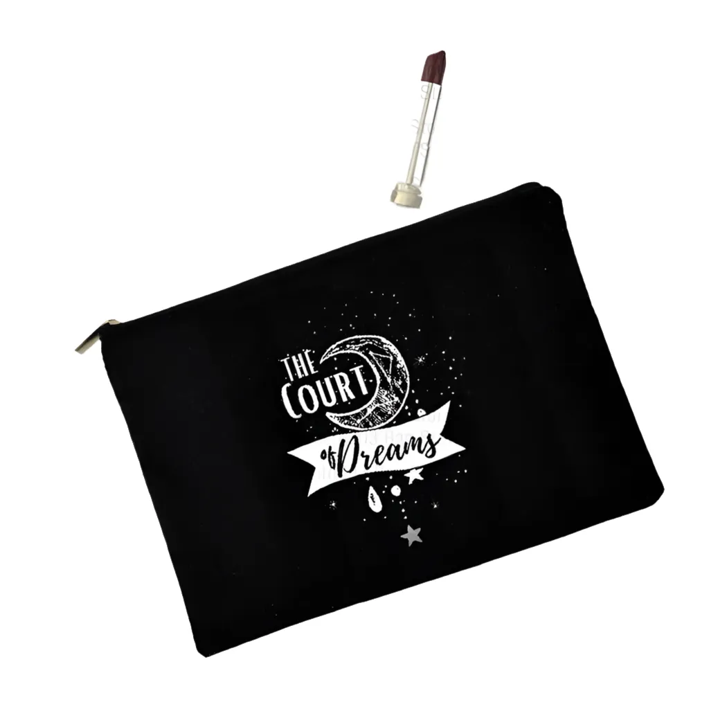 Acotar Book Lovers Canvas Cosmetic Bags