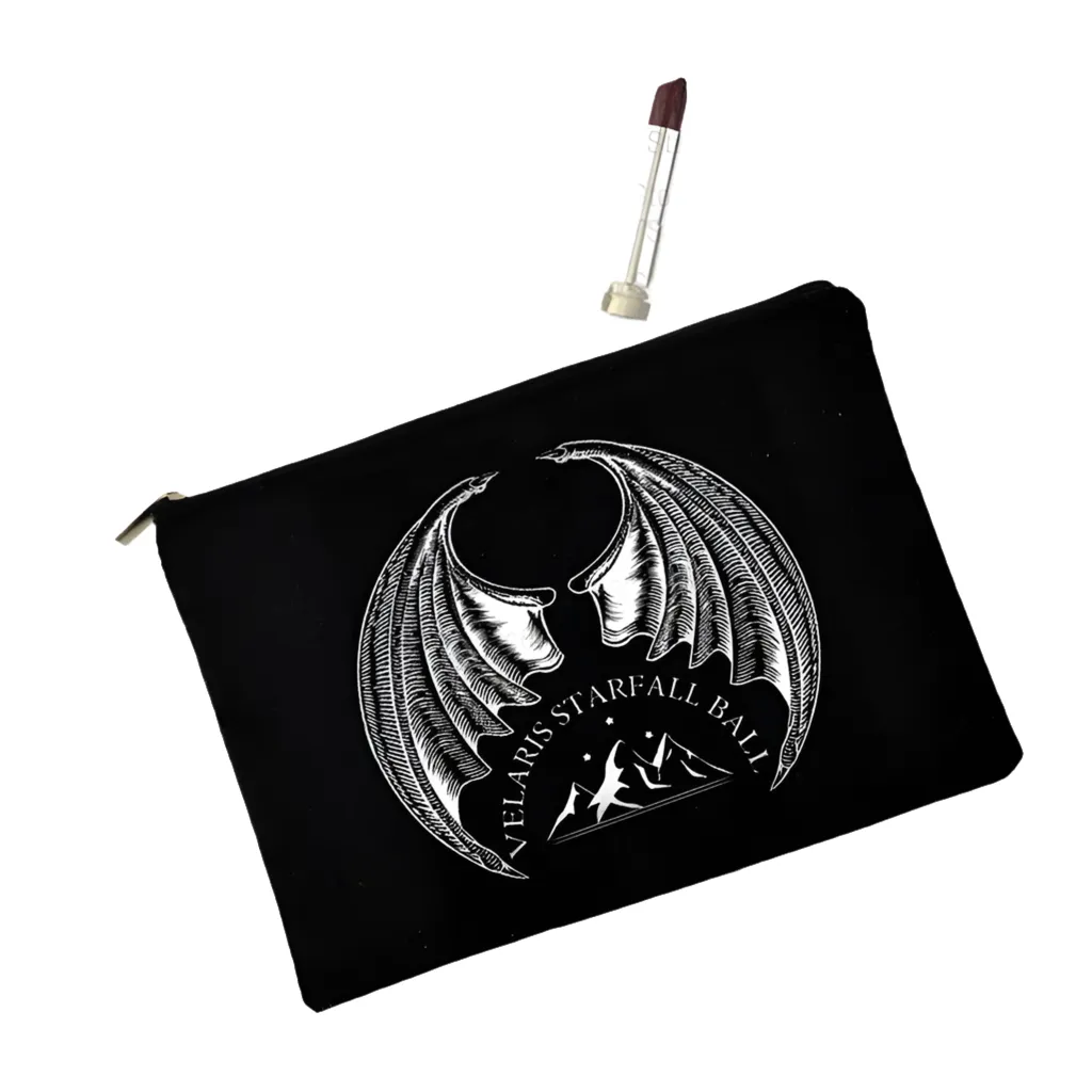 Acotar Book Lovers Canvas Cosmetic Bags