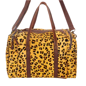 American Darling Small Cheetah Cowhide Duffle Bag ADBG254CHE