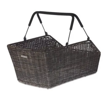 Basil Centro Rattan Look Multi Rear Bike Basket (MIK compatable)