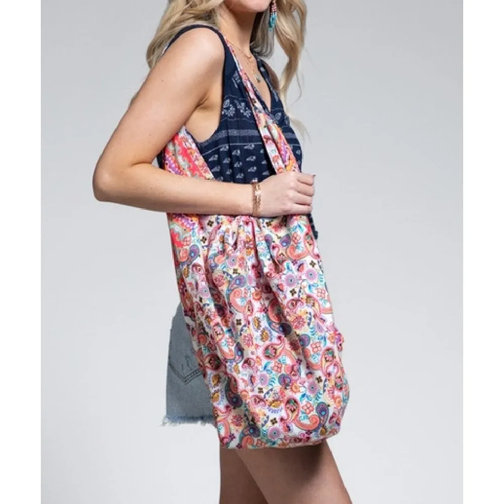 Bed Of Flowers Boho Bag