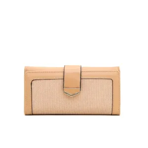 Beige Casual Wallet P70752