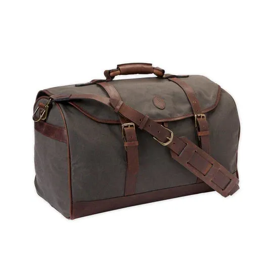 Canvas Weekender Duffel Bag (Bark/Bark)