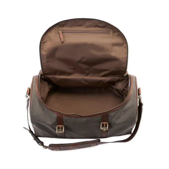 Canvas Weekender Duffel Bag (Bark/Bark)