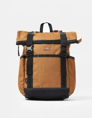 Dickies Ashville Roll Top Backpack - Brown Duck