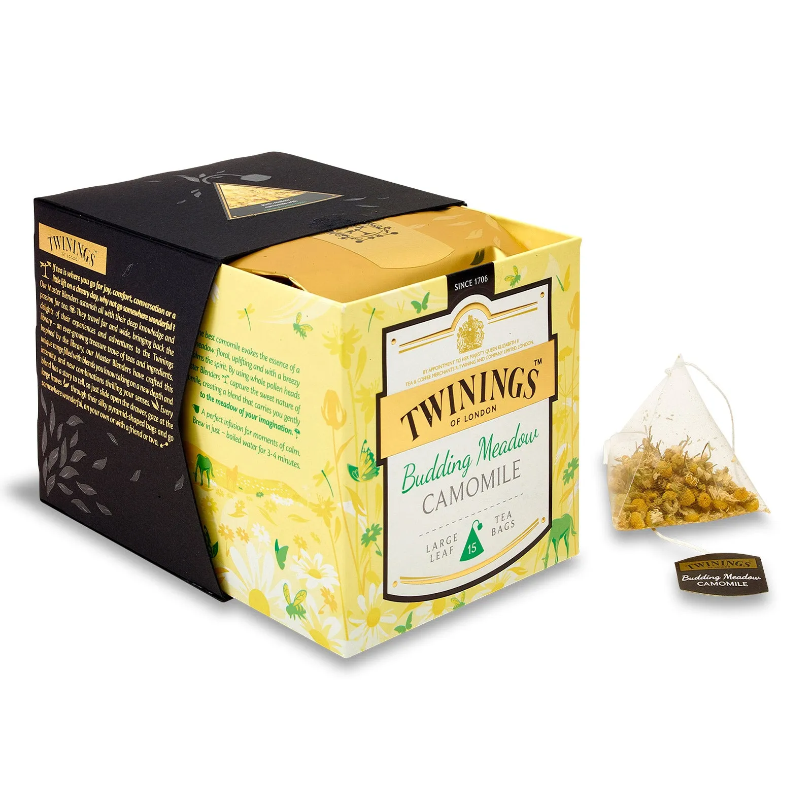 Discovery Collection Budding Meadow Camomile - 15 Pyramid Tea Bags