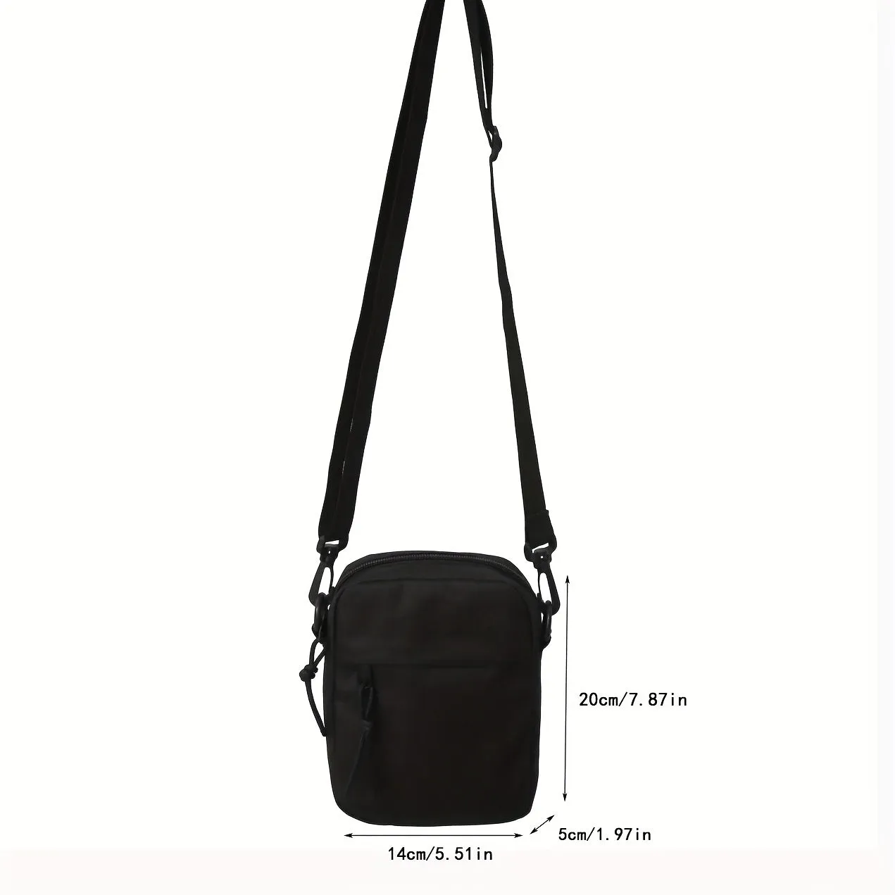 Fashion Simple Nylon Men's Messenger Bag Casual Outgoing Bags