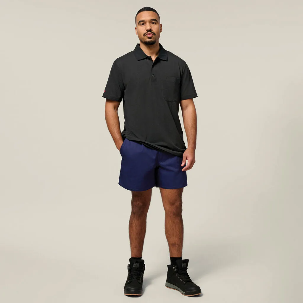 Hard Yakka Relaxed Fit Cotton Drill Short With Side Tabs (Y05340)