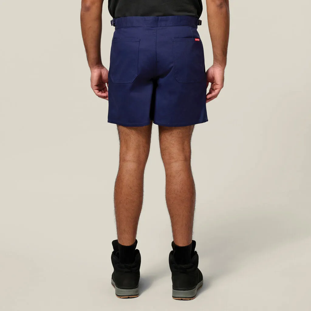 Hard Yakka Relaxed Fit Cotton Drill Short With Side Tabs (Y05340)