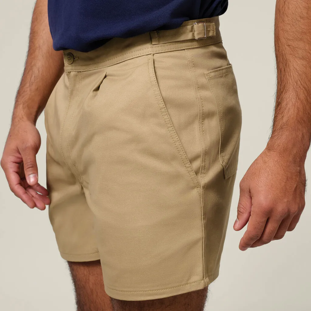 Hard Yakka Relaxed Fit Cotton Drill Short With Side Tabs (Y05340)