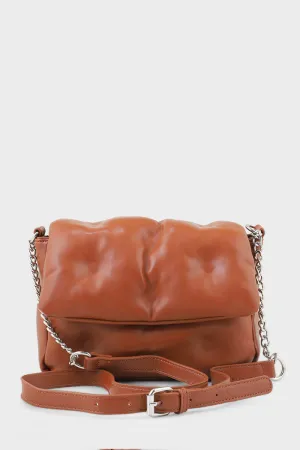 Hobo Hand Bags B15162-Brown