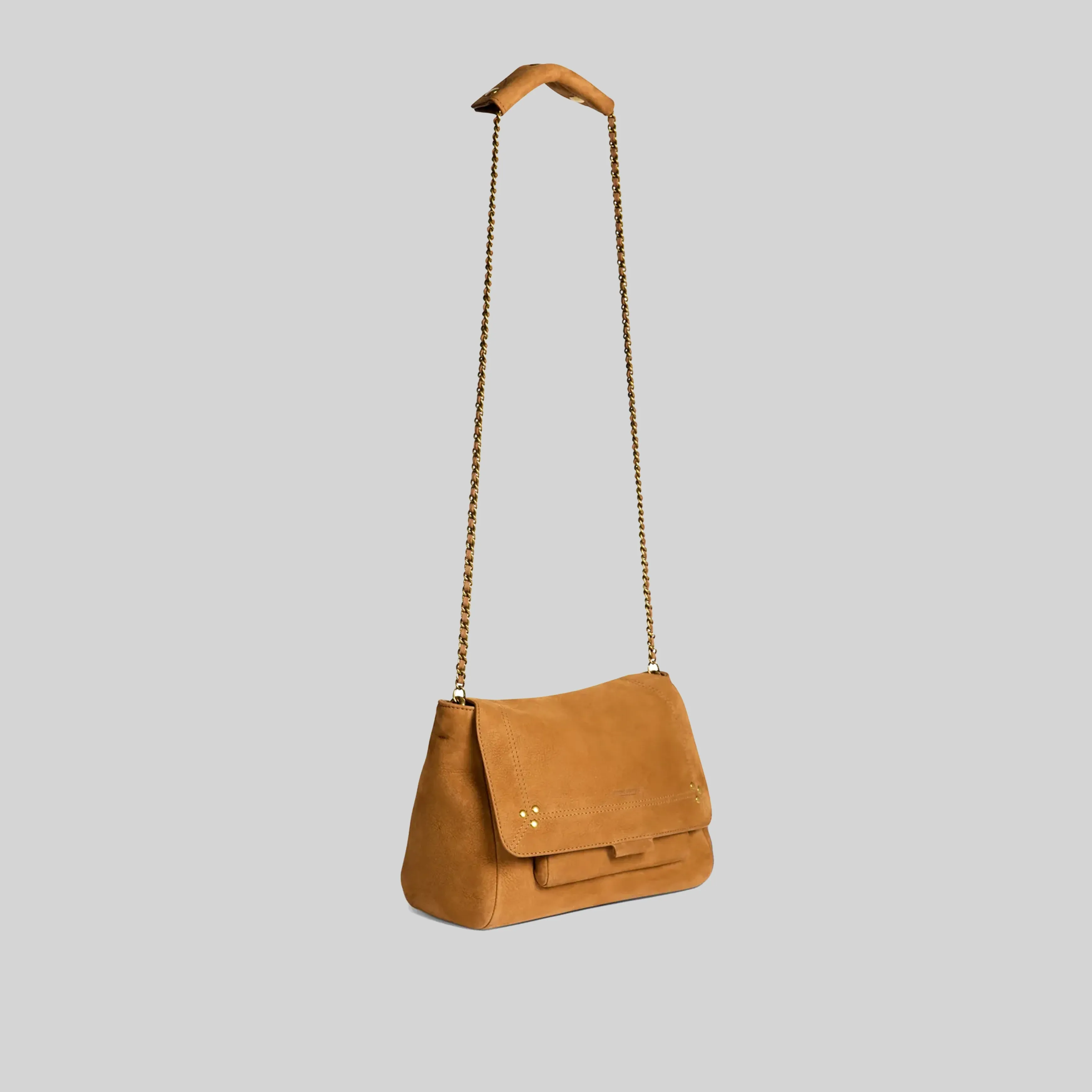 JEROME DREYFUSS BAG LULU M TA TABAC