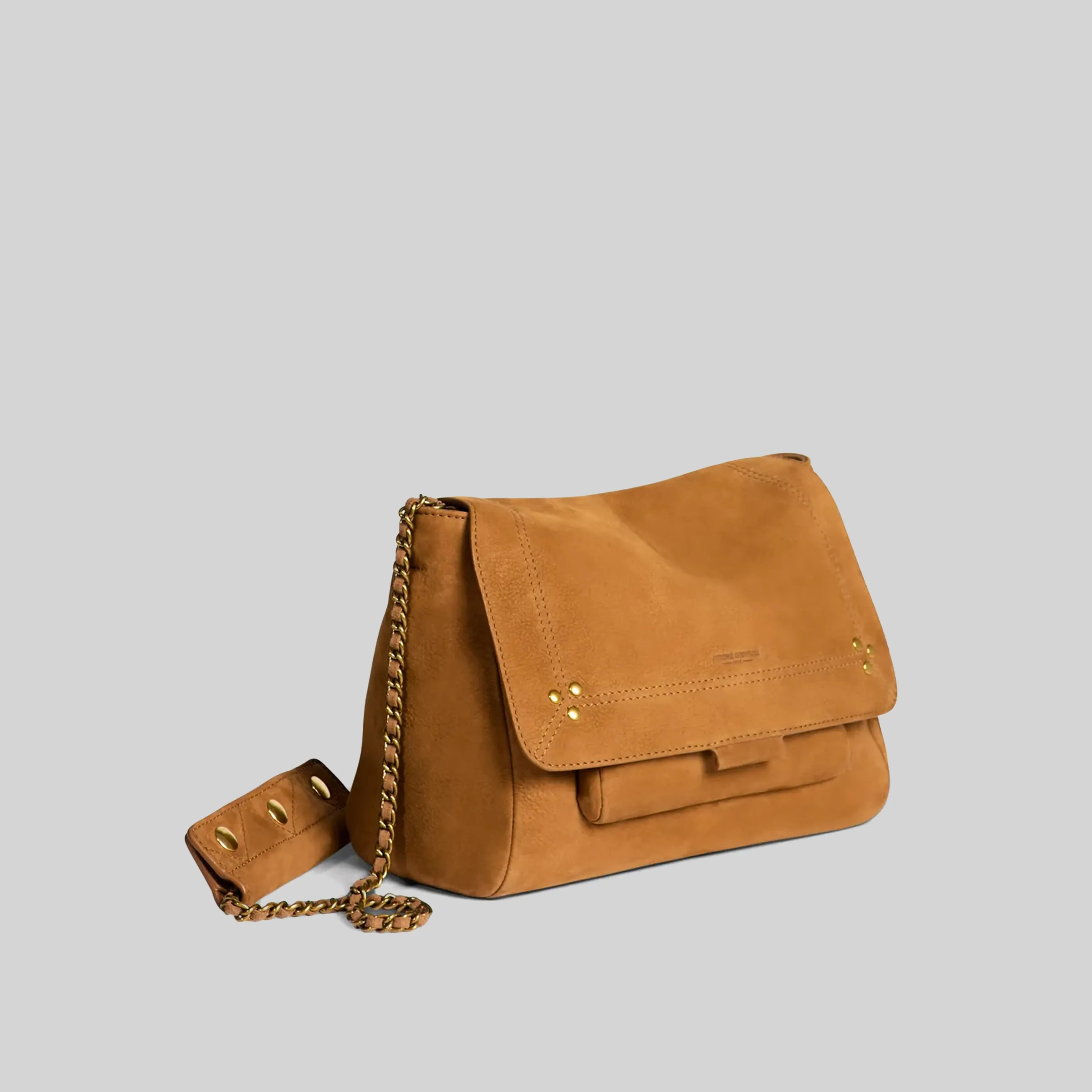 JEROME DREYFUSS BAG LULU M TA TABAC