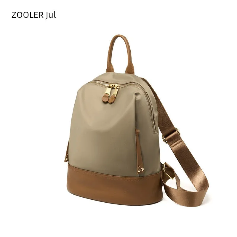 Juer Retro Fashion Oxford Cloth Women's Backpack