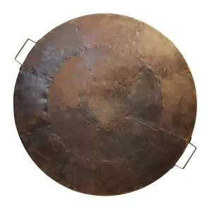 Kadai 70cm Metal Firebowl Shield