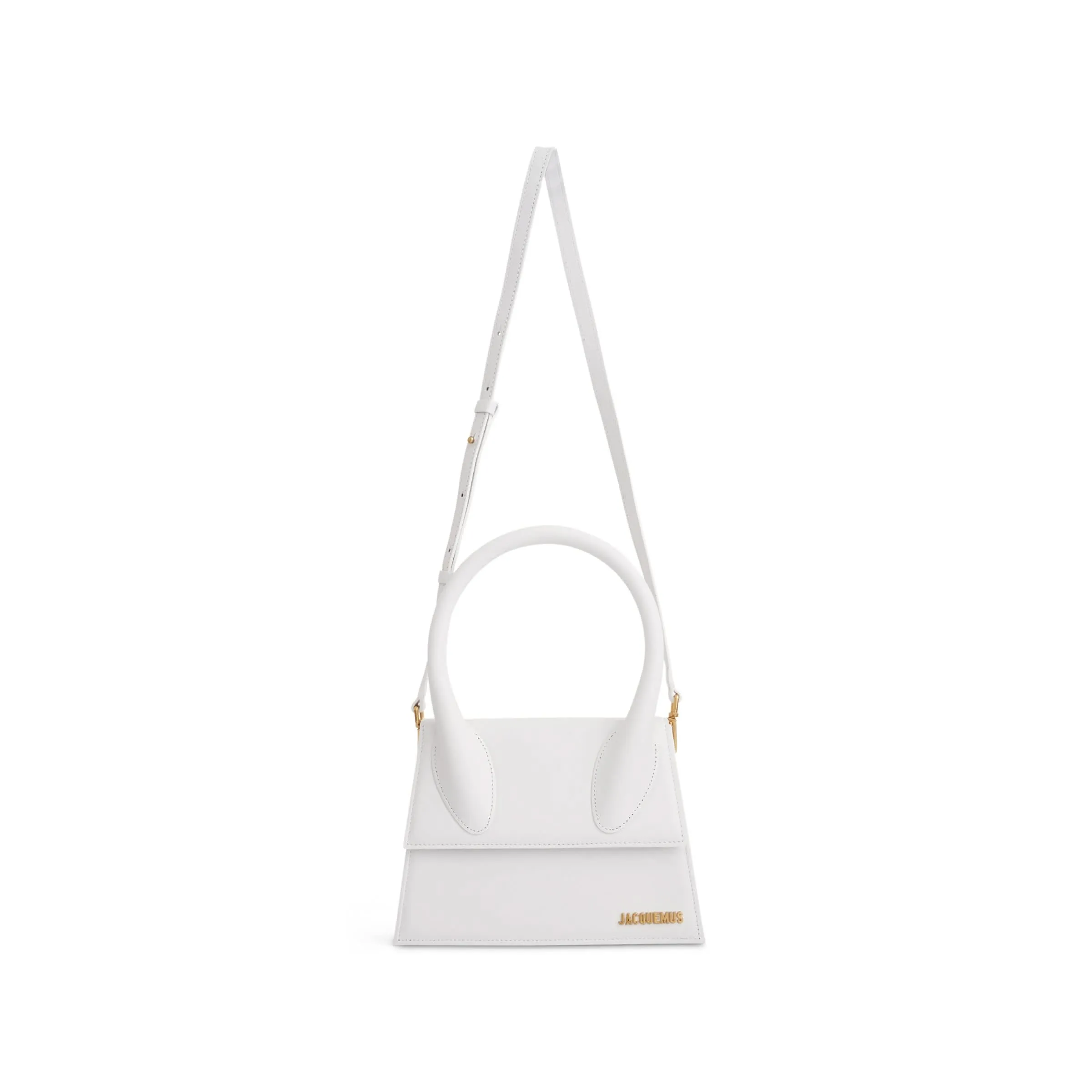 Le Grand Chiquito Leather Bag in White