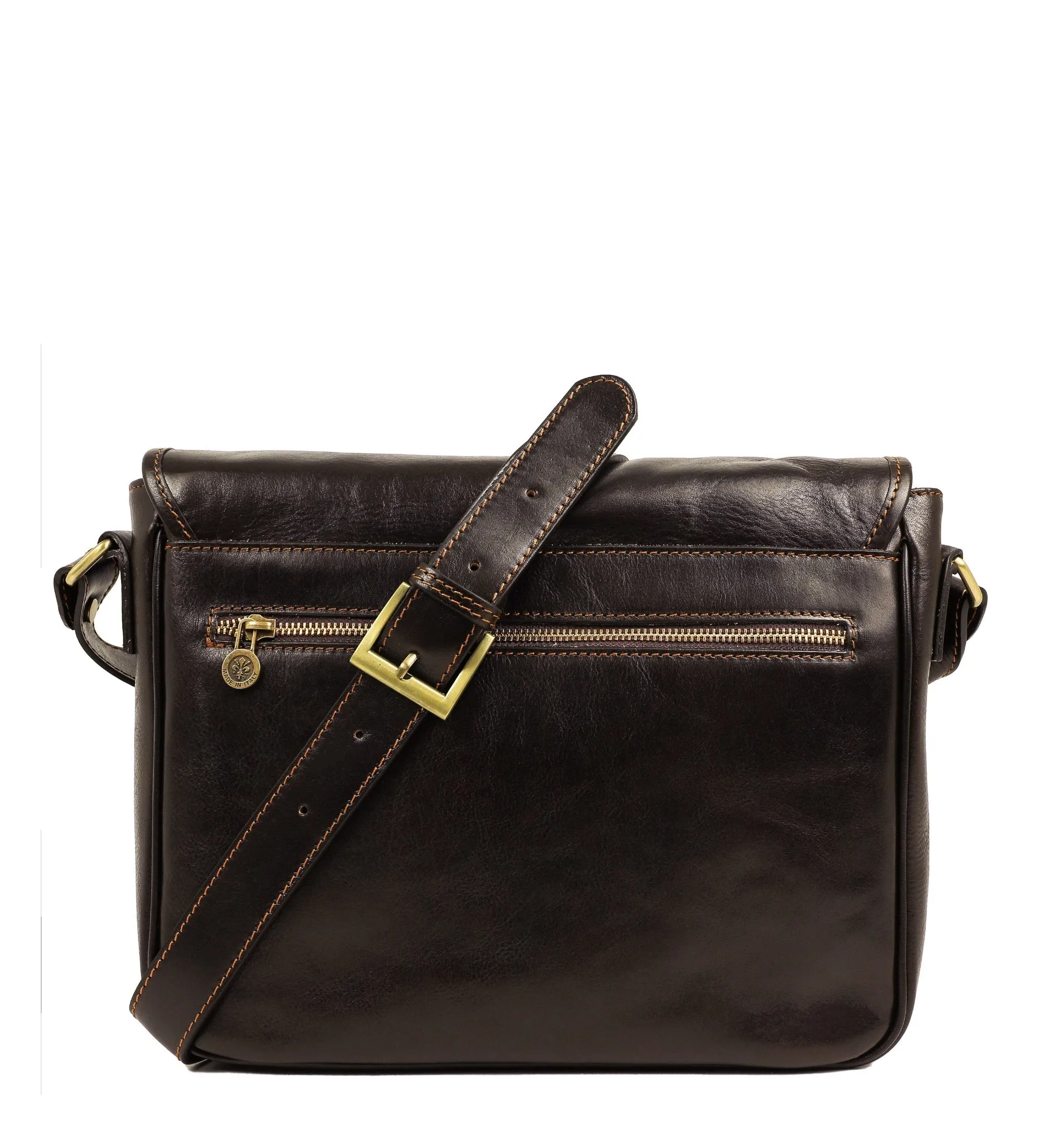 Leather Messenger Bag – The Stranger