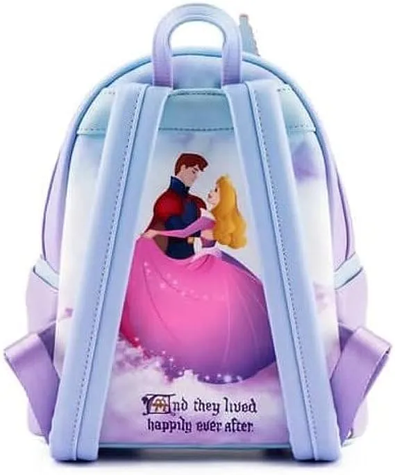 Mini backpack Loungefly Princess Castle Series “Sleeping Beauty”