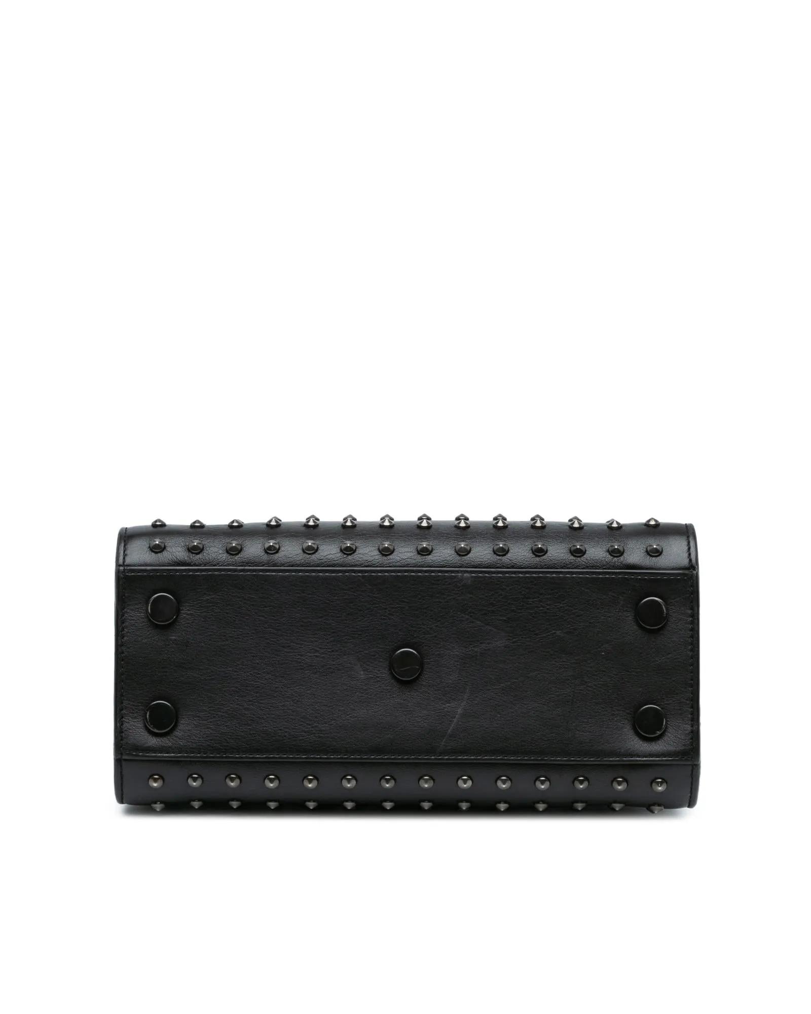 Nano Studded Leather Sac de Jour with Detachable Strap