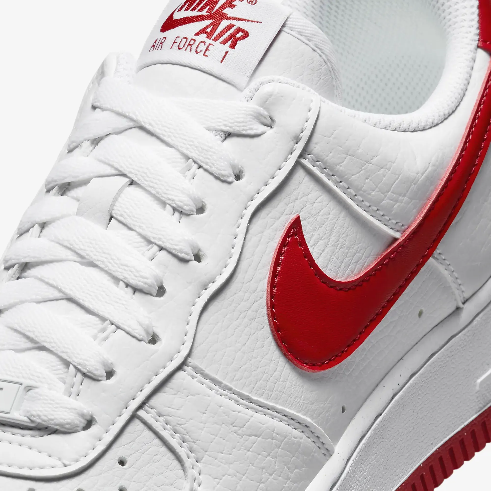 Nike | WMN'S AIR FORCE 1 '07 NEXT NATURE { WHITE/GYM RED-WHITE-VOLT