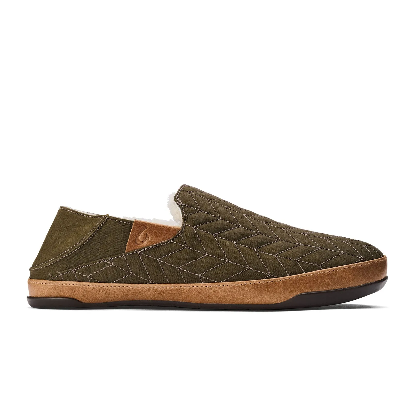 OluKai HanoHano Waxed Canvas Slipper (Men) - Husk/Husk