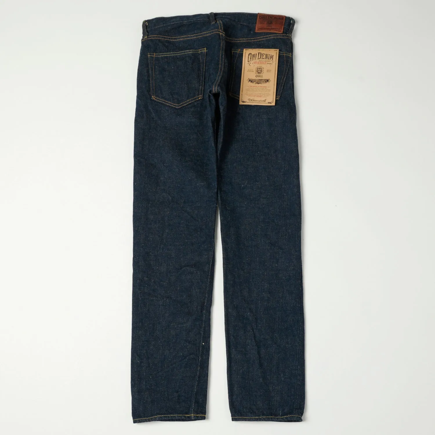 ONI 622ZR-KABEG Secret Denim Kabuki Emi Relaxed Tapered Jean - One Wash