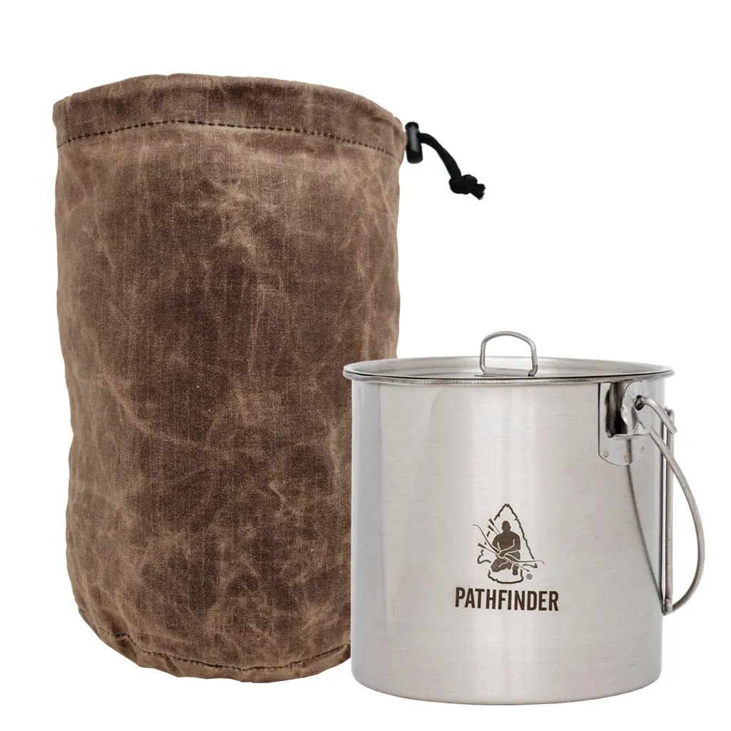 Pathfinder Waxed Canvas Small Bush Pot Bag