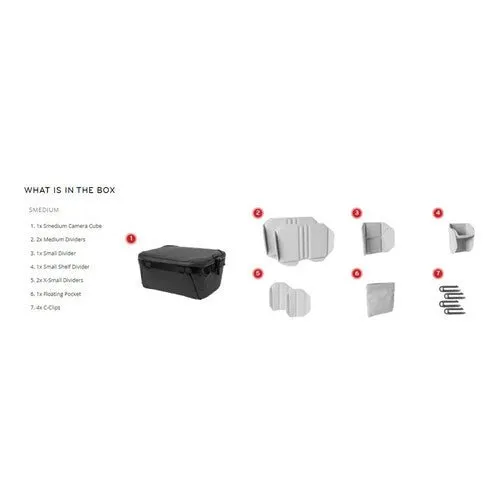 Peak Design Camera Cube V2 (Black, Small/Medium)