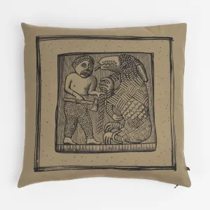 Pillow Cover 2, Torslunda Collection, Green