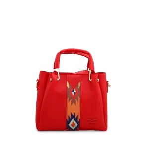 Red Casual Hand Bag P55042