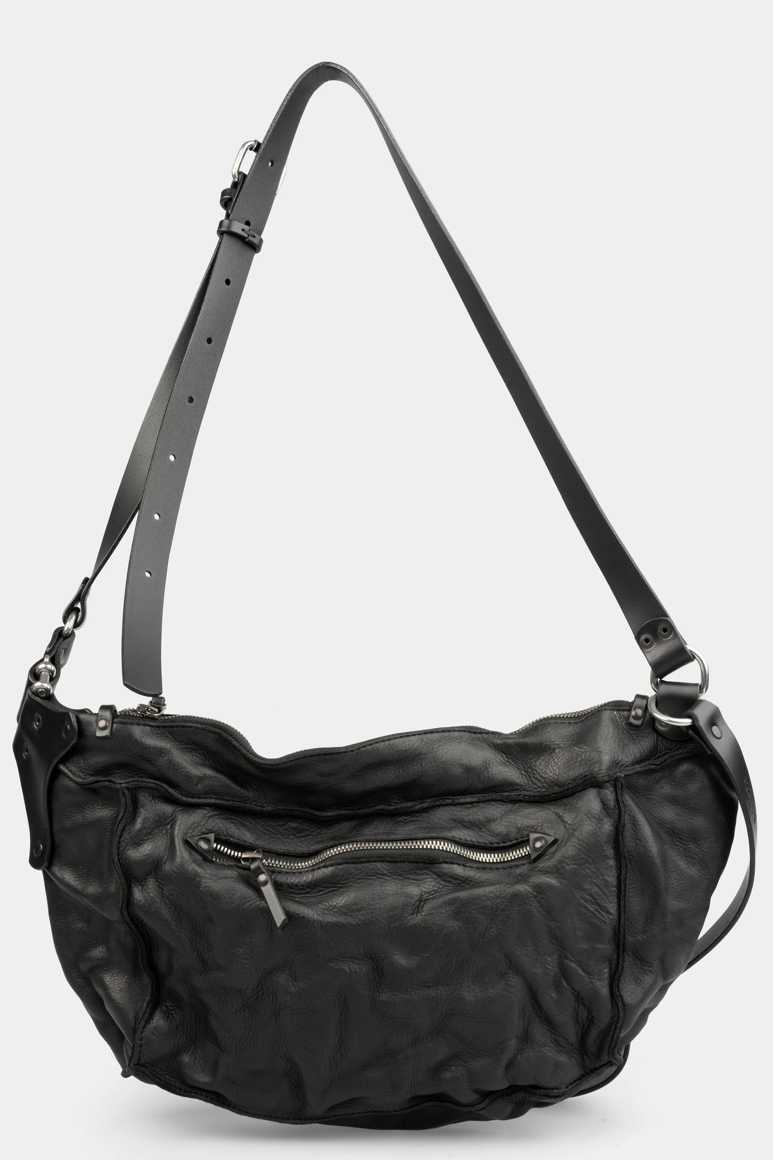 Ryan large shoulder / crossbody leather harness bag