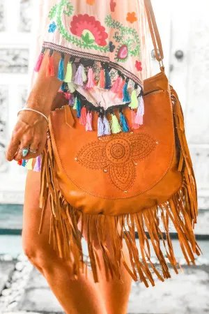 SIENNA BOHO BAG TAN