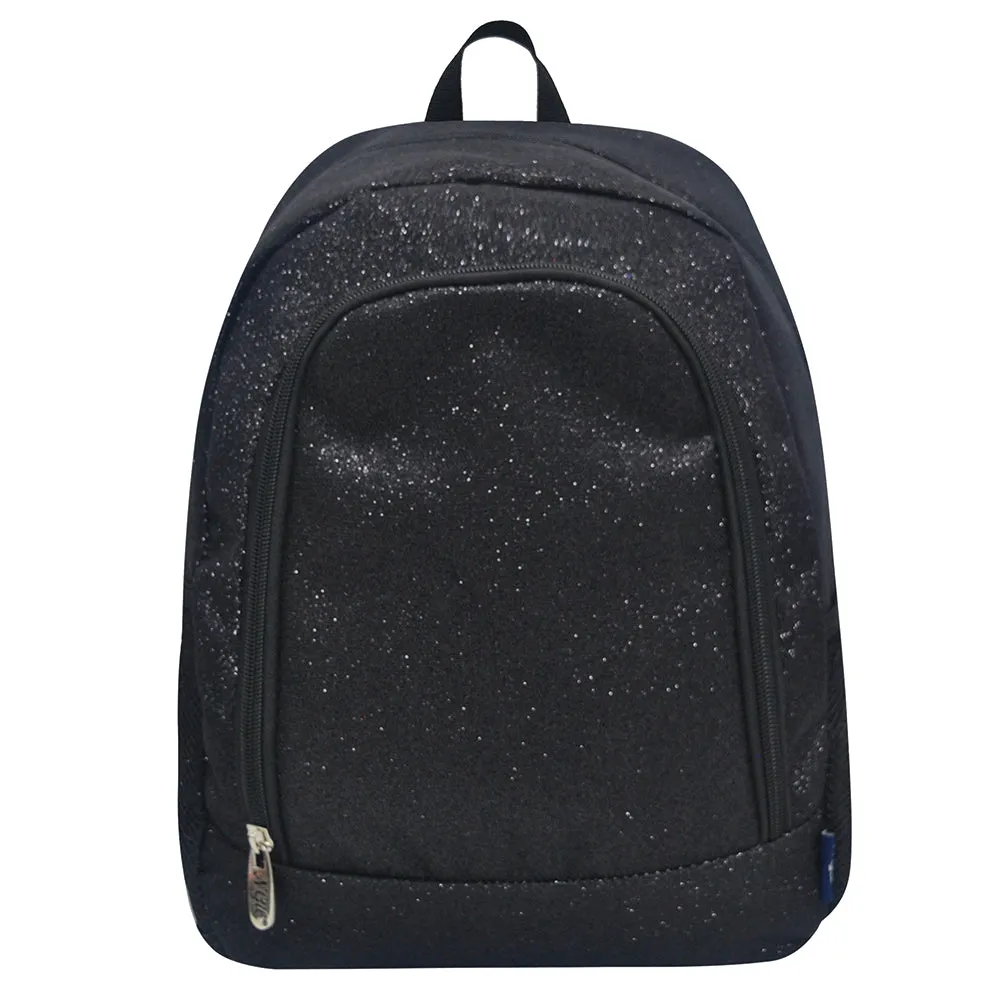 Small Size Black Glitter NGIL Backpacks For Dance Competition