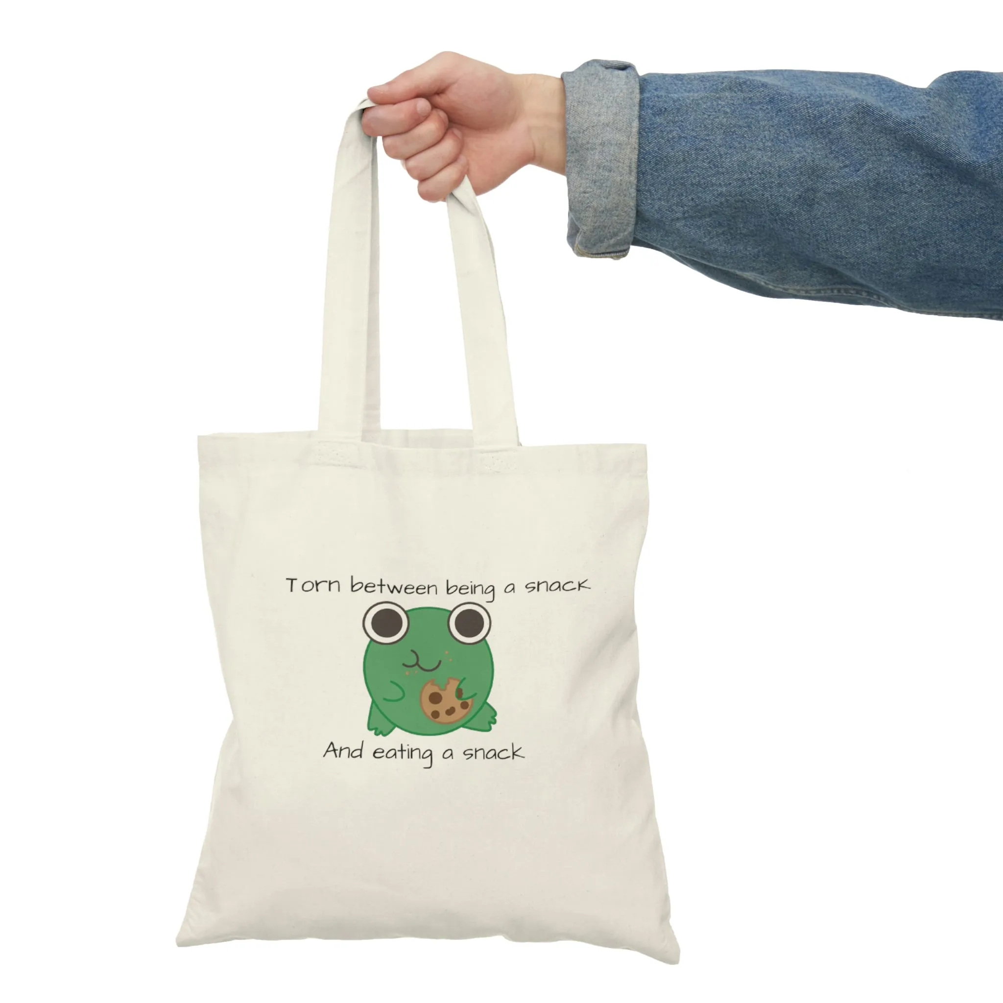 Snack Natural Tote Bag