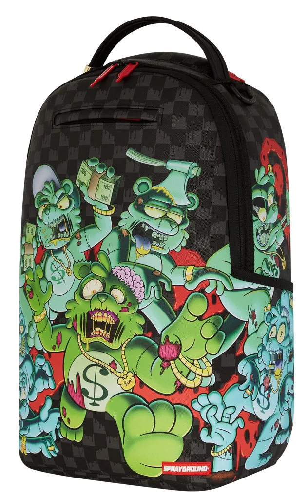 Sprayground Zombie And the Gang In Green Backpack