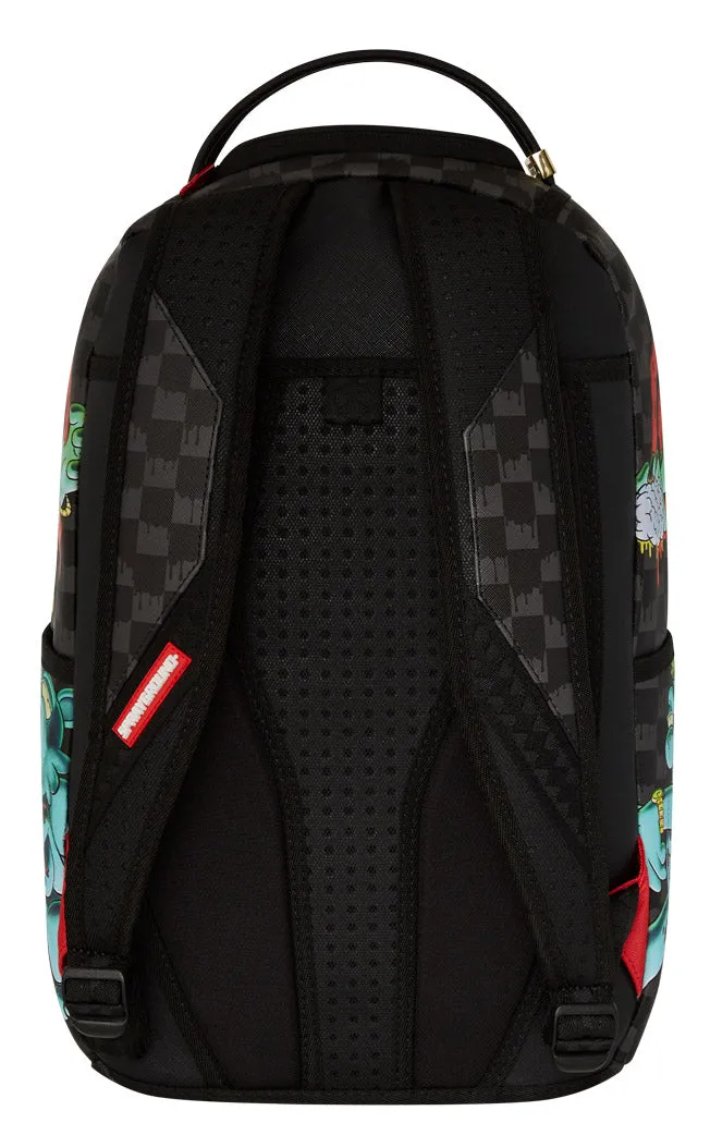 Sprayground Zombie And the Gang In Green Backpack