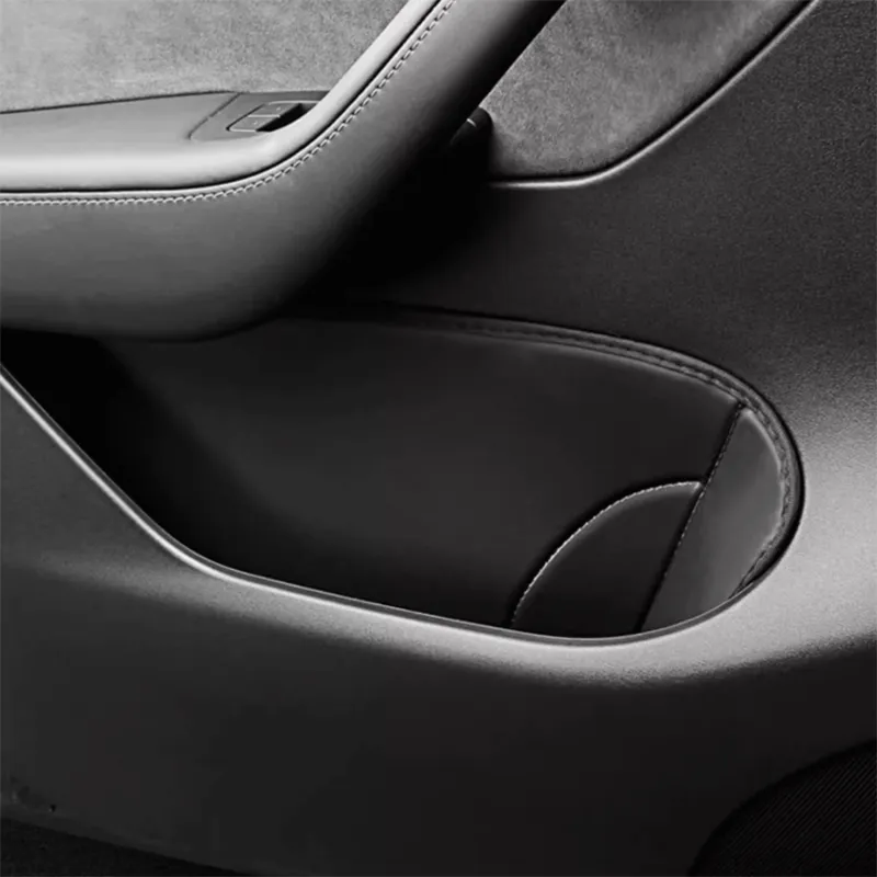 TAPTES® Leather Door Side Storage Bag Organizer for Tesla Model Y 2020-2023 2024