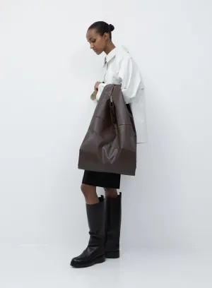 The new shopping bag oil | dark brown