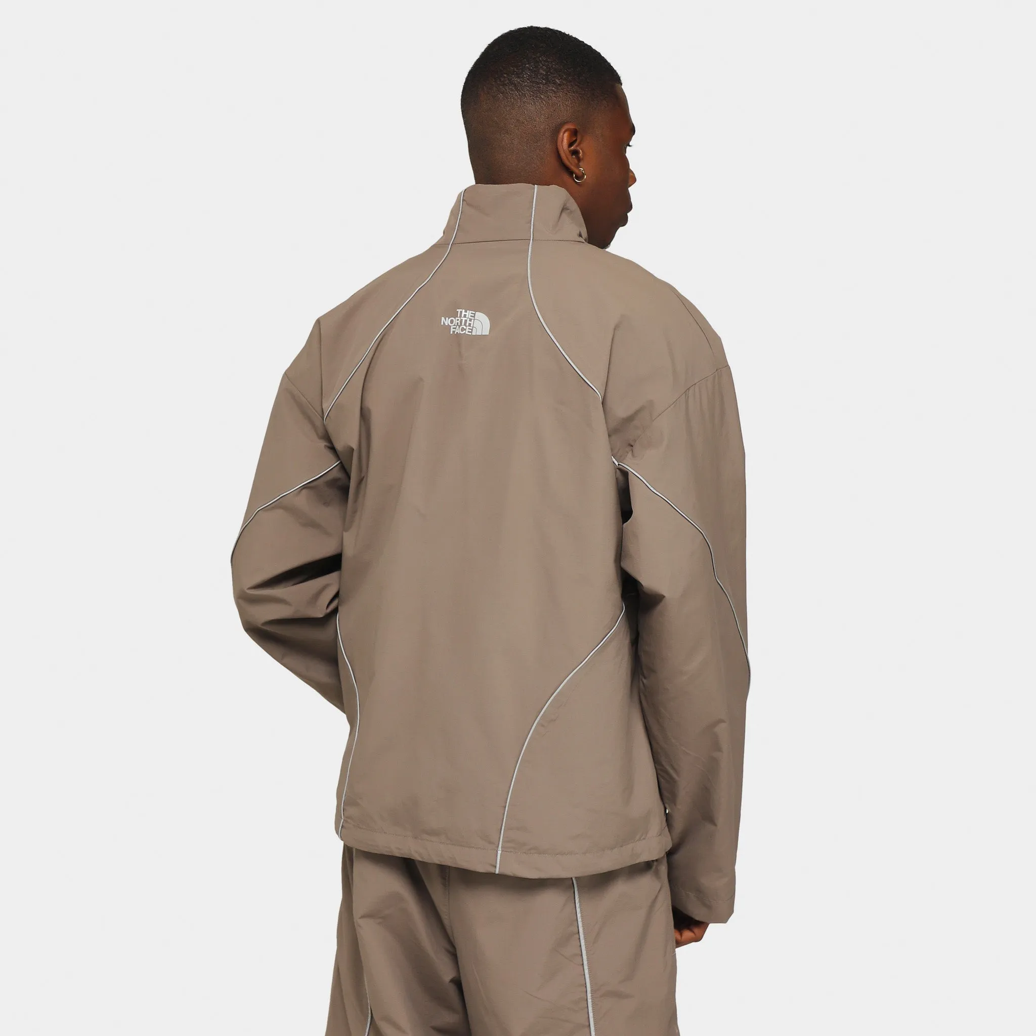 The North Face Tek Piping Wind Jacket / Falcon Brown