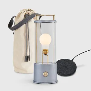 The Rugged Muse Portable Lamp in Raw Aluminium Bundle