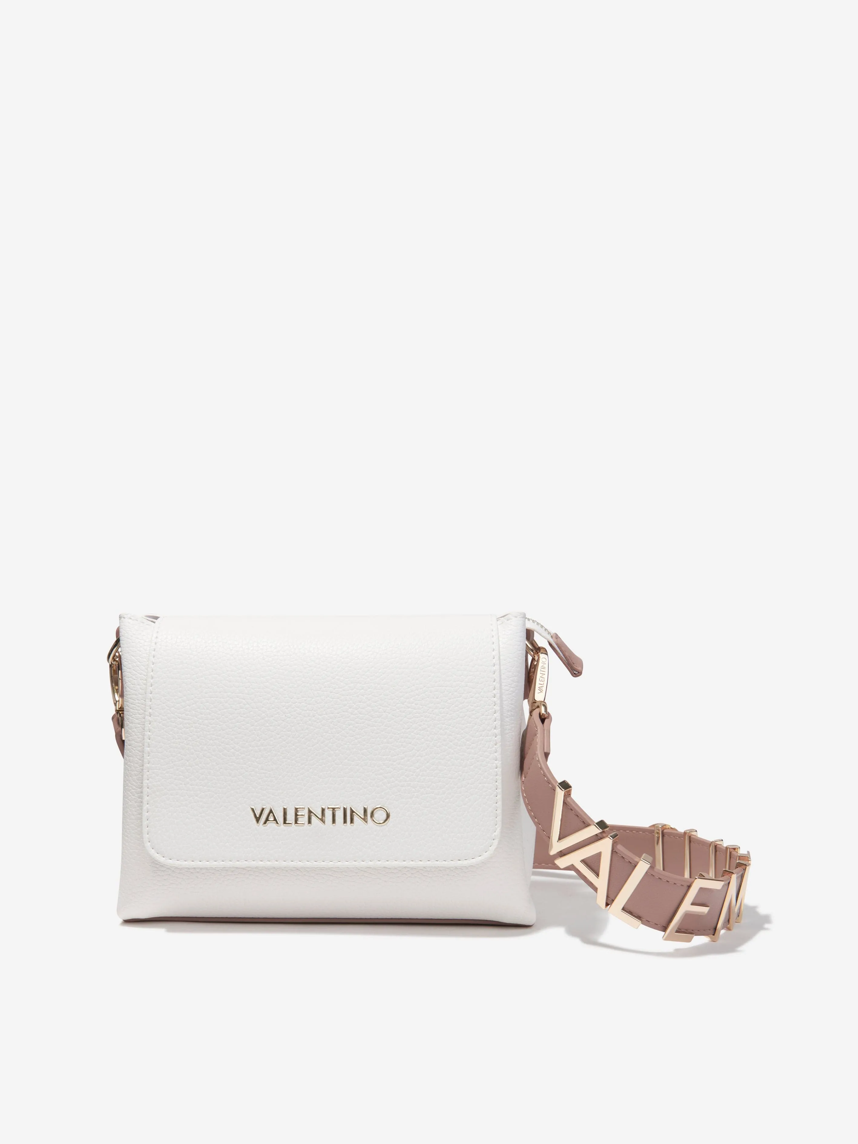 Valentino Girls Alexia Satchel in White