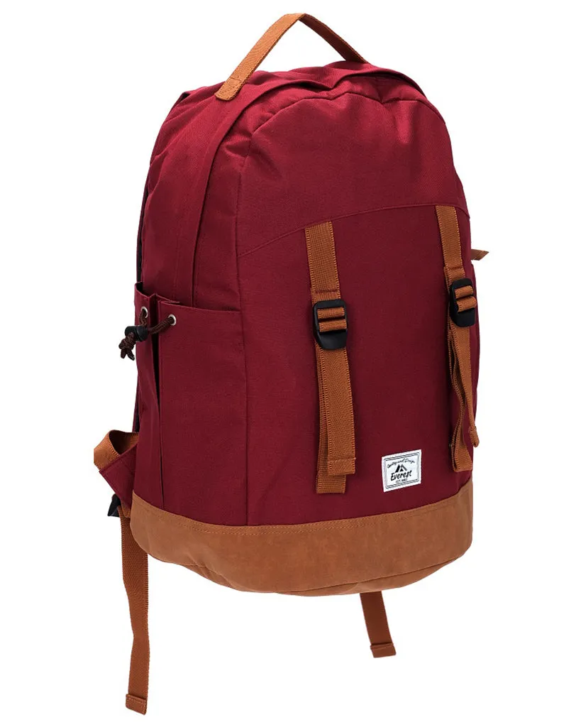 Vintage Suede Bottom School Backpack