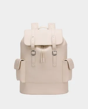 Wanderlust Backpack in Cream White